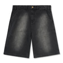 Butter Goods Work Shorts, Distressed Black