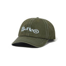Butter Goods Registered 6 Panel Cap Washed Army