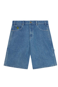 BUTTER GOODS Weather Gear Heavy Weight Denim Shorts Mid Blue