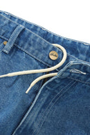 BUTTER GOODS Weather Gear Heavy Weight Denim Shorts Mid Blue